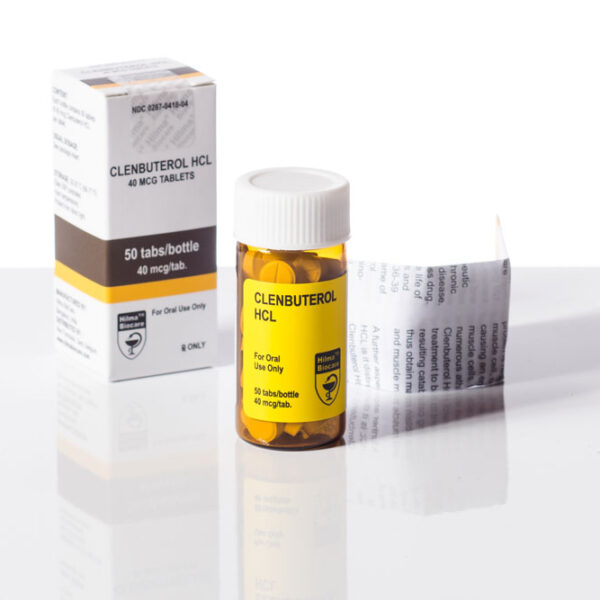 Clenbuterol 40mcg For Weight Loss And Performance Enhancement - Image 1